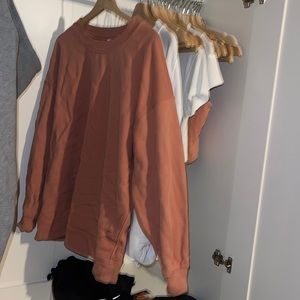 new lululemon oversized crew neck